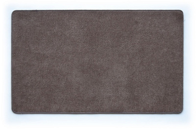 Килимок Вовна сірий 68х120 см