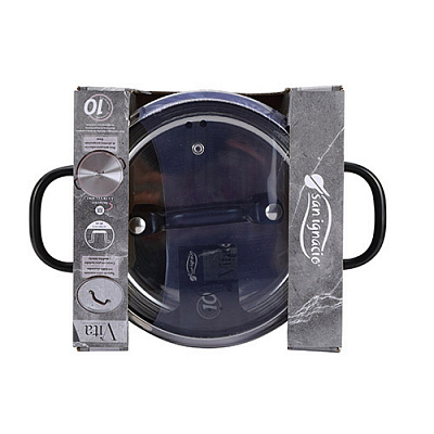 Кастрюля с крышкой 2 л SG-8115 Vita Bergner