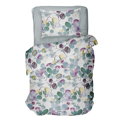 Комплект постельного белья KIARA LEAVES 1,5 разноцветный UP! (Underprice)