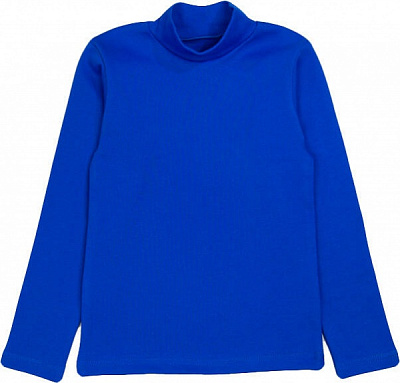 Гольф для мальчика Luna Kids р.140 синий электрик 