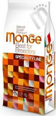 Корм Monge Dog All breeds Puppy & Junior Salmon & Rice для щенков всех пород со вкусом рыбы и риса 15 кг