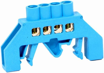 Шина нулевая на DIN-рейку универсальная  E.next (e.bsi.pro.2.4) в изолированном корпусе p0650010