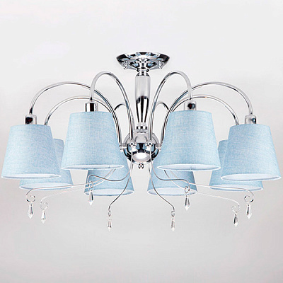 Люстра стельова Strotskis Dalila 70096/8 8x40 Вт E14 хром