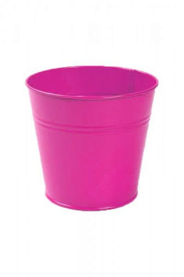 Ведерко Flor круглый 0,5л розовый 