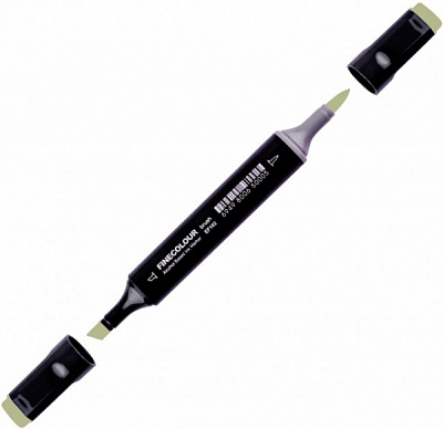 Маркер спиртовий FINECOLOUR EF102-446N сірувато-оливковий