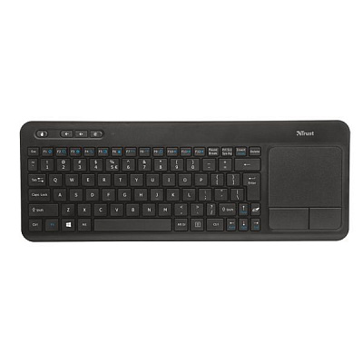 Клавіатура Trust Veza wireless touchpad ukr