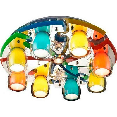 Люстра Altalusse INL-9326C-09 багатокольорова