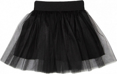 Юбка Luna Kids (из фатина короткая) р.128–134 черный 