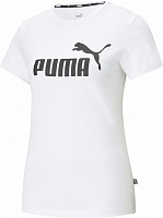 Футболка Puma ESS Logo Tee 58677402 р.M білий