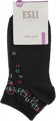 Носки женские Conte ESLI Classic 075 р. 23 черный 