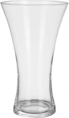 Ваза стеклянная прозрачная Prom Шарлота 28х17 см Wrzesniak Glassworks