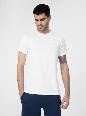 Футболка 4F TSHIRT M300 4FSS23TTSHM300-10S р.2XL білий