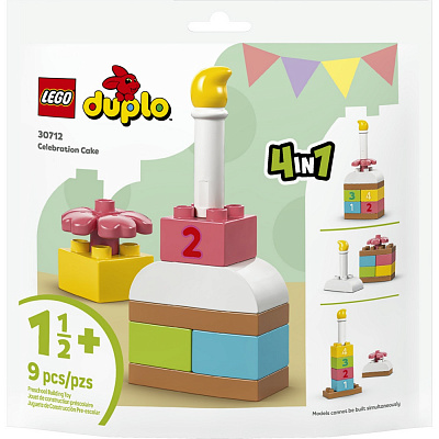 Конструктор LEGO DUPLO Святковий торт 30712