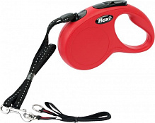 Поводок-рулетка FLEXI Classic S красный до 12 кг 5 м
