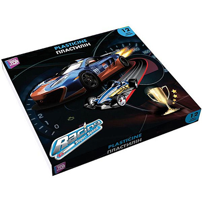 Пластилін Super Speed, 12 кольорів CF60207 Cool For School