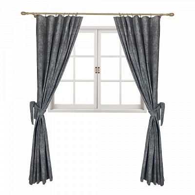 Комплект штор PERLA Графит La Nuit