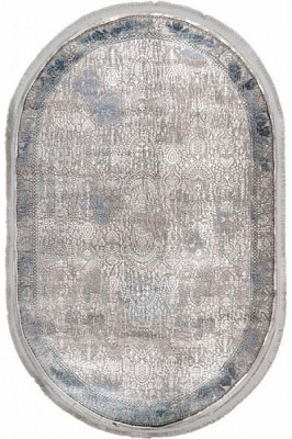 Ковер SAG GILAMLARI Therapy 6868 овал 2x3 м Grey/Grey 