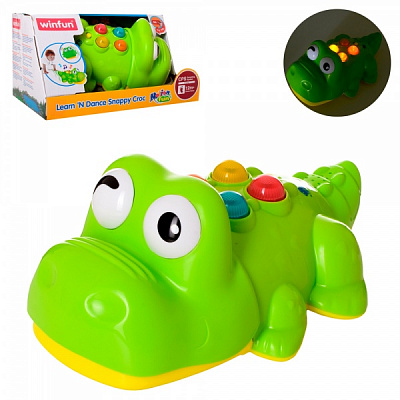 Іграшка музична Winfun Крокодил 0699-NL