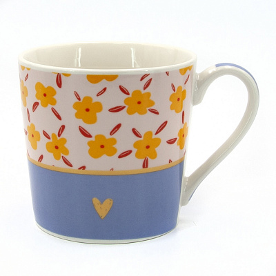 Чашка Milika FlowerCharm Yellow 400 мл M0520-RX-N250338