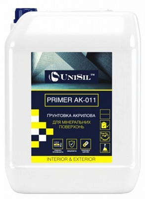 Грунтовка глубокопроникающая UniSil акриловая Uni Primer АК-011 1 кг 1 л