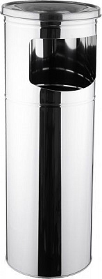 Урна-пепельница EforMetal серебряный 492