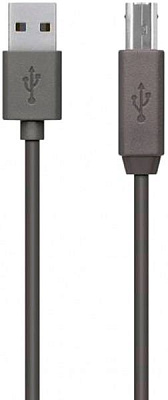 Кабель Belkin USB Am – USB Bm 3 м чорний (F3U154bt3M) (AM/BM) DSTP