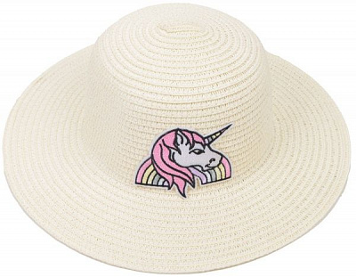 Капелюх Ningbo Єдиноріжка р.52 молочний