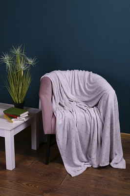 Плед Rhombus 200x220 см розовый La Nuit 
