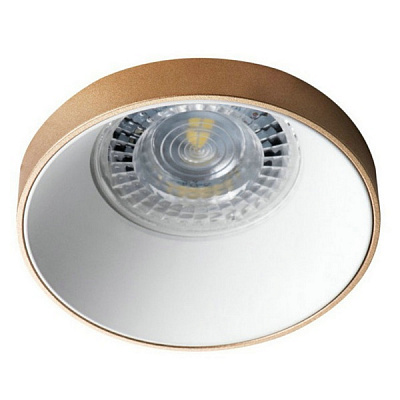 Светильник точечный Berger 40 Вт GU10 белый 3025-DL-1 Gold & White 