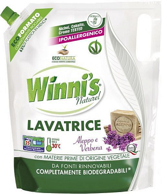Гель для машинного та ручного прання Winni’s naturel Lavatrice Aleppo e Verbena 1,25 л
