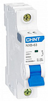 Автоматичний вимикач NXB-63 1P C20 6kA 814015