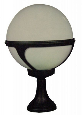 Світильник парковий Інтерклас Конвалія 5843 E27 60 Вт чорний