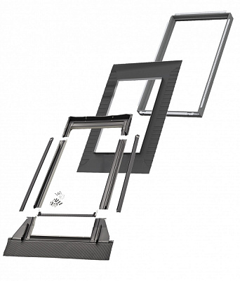 Оклад для профильного кровельного материала Velux Стандарт 78x118 см EDW MK06 2000