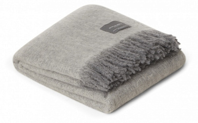 Плед 130x170 см светло-серый Stackelbergs 