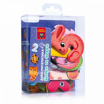 Цифри на магнітах Vladi Toys Диво-математика. Цифри та фігури VT5411-19