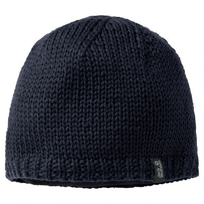 Шапка Jack Wolfskin STORMLOCK KNIT CAP 1901961-1010 L темно-синій