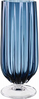 Ваза скляна синя Кюрасао 58х24 см Wrzesniak Glassworks