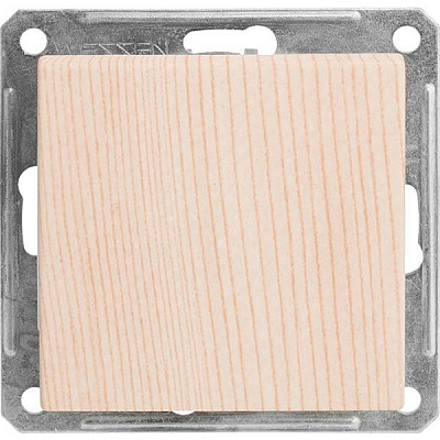 Вимикач одинарний перехресний W-59 VS716-158-7-86 сосна