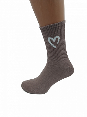 Набір шкарпеток жіночих Cool Socks р.38-42 бежевий/капучино 2 шт.