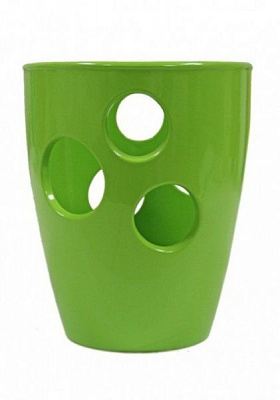 Горщик для орхідей Оріана-Запоріжкераміка круглий 2л лайм