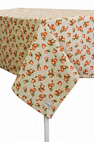 Скатерть Lucy Оранжевый цветок 133x180 см мульти La Nuit 