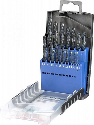 Набор сверл по металлу KWB HSS 10x1-10 мм 19 шт.