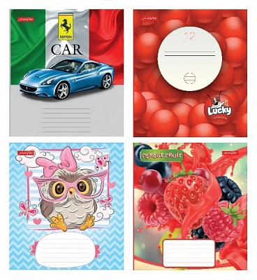 Зошит 12 аркушів в лінію ТЕ 3399 Тетрада