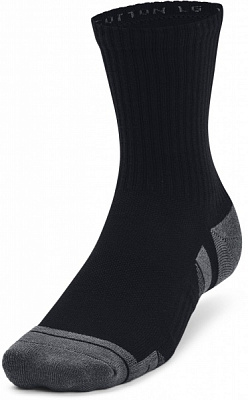 Шкарпетки Under Armour UA PERFORMANCE COTTON 3P MID 1379530-001 р.M чорний