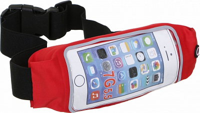 Спортивный чехол на пояс MaxxPro YJ-ABS16 черв. красный 