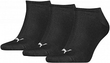 Шкарпетки Puma UNISEX SNEAKER PLAIN 3P 90680701 чорний р.43/46