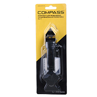 Шпатель для герметика та силікону 3 в 1 набір Compass SASCRP3