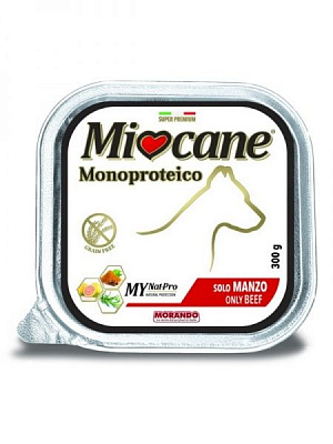 Корм Morando Morando MioСane Monoproteico only Beef для собак, с говядиной 300 г