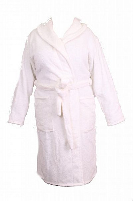 Халат махровий La Nuit White р. XL білий