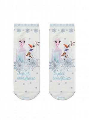 Носки для девочек Conte Elegant нарядные Disney 18С-203СПМ 302 р.18 белый 